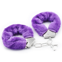 FLUFFY CUFF - PURPLE FLUFFY CUFF - PURPLE